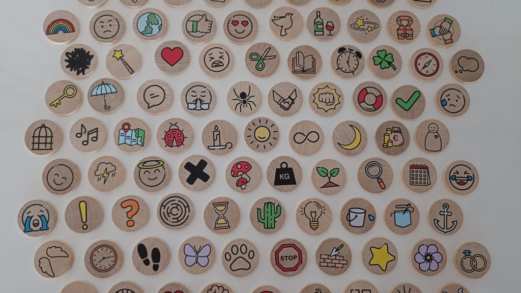 Verschillende elementen bij familie-opstellingen