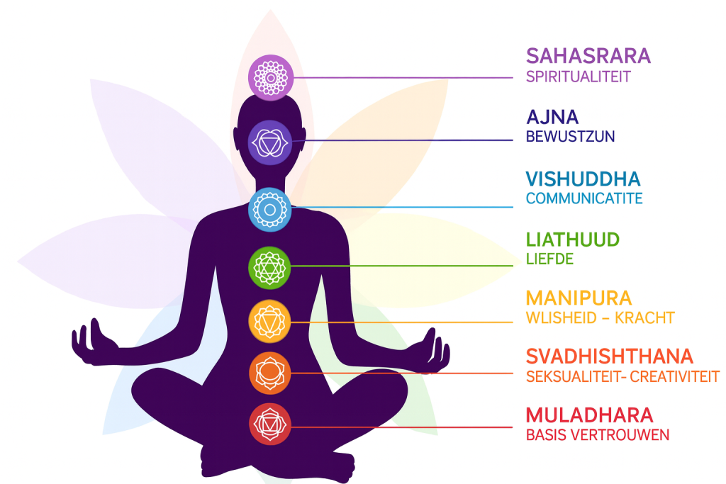 Overzicht chakra's NEI Zoetermeer